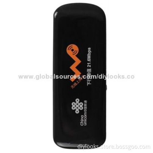 MF668A WCDMA 21.6Mbps 3G Wireless Modem with TF Card Slot, Black